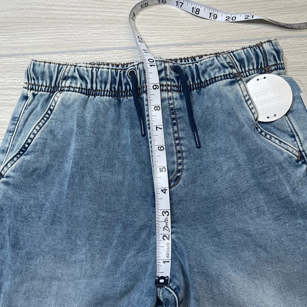 GAP Kids Blue Soft Denim Relaxes Easy Jean Joggers Boy’s Size XL New
